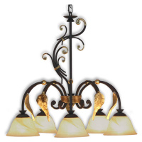 Menzel Florence Antik – zdobená závesná lampa