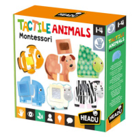 HEADU: Montessori - Dotykové puzzle - Zvieratká