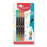 Maped Liner Graph Peps Deco 4ks, pastelové farby