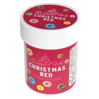 SweetArt gélová farba Vianočná červená (30 g) - dortis - dortis