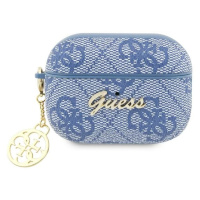 Púzdro Guess AirPods Pro 2 cover blue 4G Charm Collection (GUAP2G4GSMB)