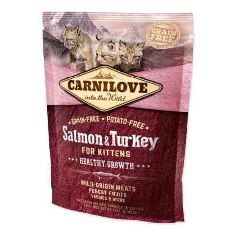 Krmivo Carnilove Kitten Healthy Growth Salmon & Turkey 0,4kg