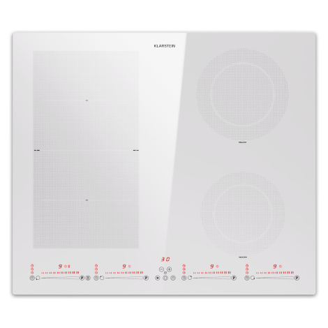 Klarstein Masterzone 60 Hybrid, indukčná varná doska, vstavaná, 4 flex zóny