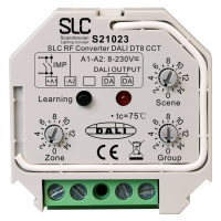 SLC RF - Prevodník signálu DALI, laditeľný biely