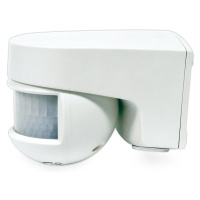 senzor pohybu 140° IP55 Infra na stenu biela (ISIMAT)
