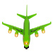mamido Zvuky pohonu zeleného svetla dopravného lietadla