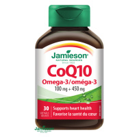 JAMIESON Koenzým Q10 s Omega-3 30 kapsúl