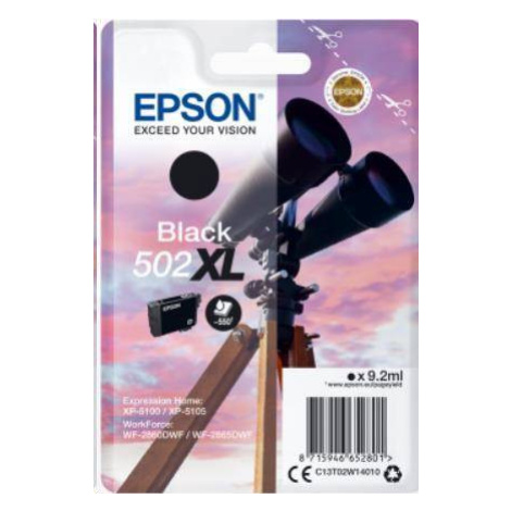 Čierny atrament EPSON Singlepack "Binoculars" Black 502XL