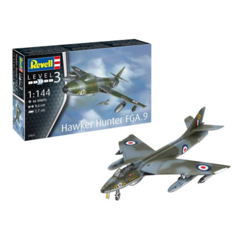 ModelSet letadlo 63833 - Hawker Hunter FGA.9 (1:72)