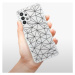 Odolné silikónové puzdro iSaprio - Abstract Triangles 03 - black - Samsung Galaxy A32