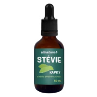 ALLNATURE Stévia kvapky 50 ml