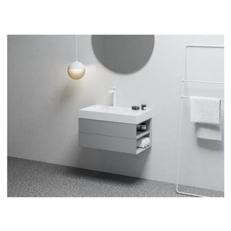 Skrinka pod umývadlo bez umývadla Ravak Lite 80 x43x45 cm smoke grey X000001889