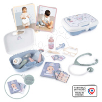 Kufrík s opatrovateľskými potrebami Baby Care Briefcase Smoby pre bábätko s 19 doplnkami