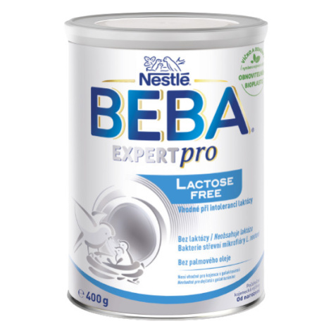 NESTLÉ BEBA ExpertPro Lactose free Počiatočná dojčenská výživa 400 g