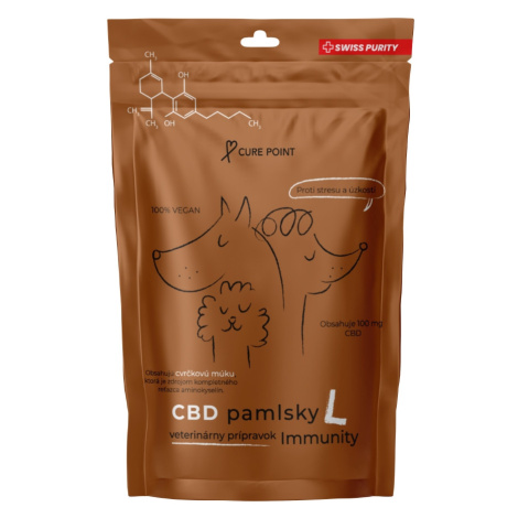 Cure Point CBD maškrty Immunity - S (do 10kg)