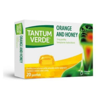 TANTUM VERDE orange & honey 20 pastiliek