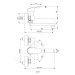 IDEAL STANDARD IDEAL STANDARD - CeraFlex Drezová batéria, s otočným vývodom 160 mm, chróm B1717A