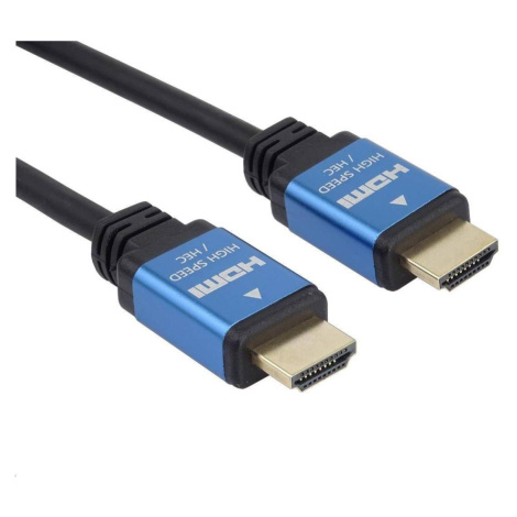 PREMIUMCORD HDMI - Ultra HDTV kábel, 3 m (kov, pozlátené konektory)