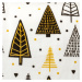 4Home Vianočné obliečky mikroflanel Nordic Tree, 140 x 220 cm, 70 x 90 cm