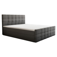 Boxspringová posteľ, 160x200, sivá, BEST