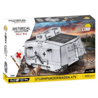 Cobi Great War Sturmpanzerwagen A7V, 1:35, 840 k, 2 f