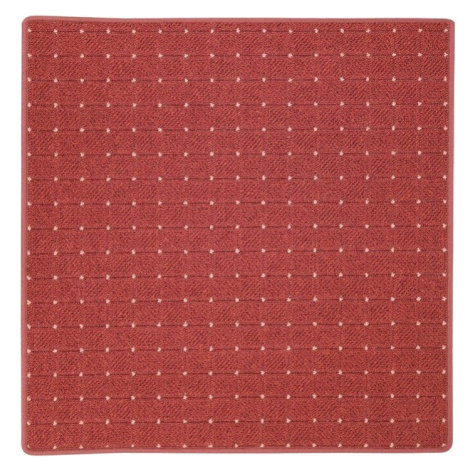 Kusový koberec Udinese terra čtverec - 100x100 cm Condor Carpets