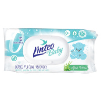 LINTEO Vlhčené obrúsky Baby Pure and fresh 80 ks