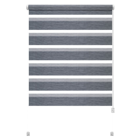 Sivá roleta deň a noc 97x150 cm Zebra Natur – Gardinia