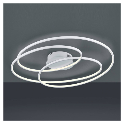 Stropné LED svietidlo Gale, 80 cm, biele matné TRIO