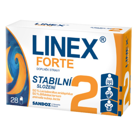 LINEX Forte 28 tvrdých kapsúl