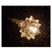 Nexos 33469 Vianočná reťaz - snehové hviezdy, teple biele, 20 LED