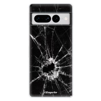 Odolné silikónové puzdro iSaprio - Broken Glass 10 - Google Pixel 7 Pro 5G