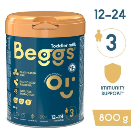 Beggs 3 batoľacie mlieko (800 g)