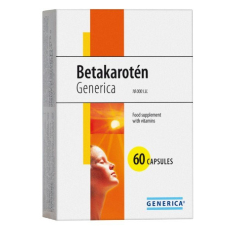 Generica Betakarotén 6mg 60 kapsúl