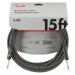 Fender Professional Series 15' Instrument Cable Gray Tweed