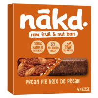 NAKD Pecan pie ovocno orieškové raw tyčinky s pekánmi 4 x 35 g