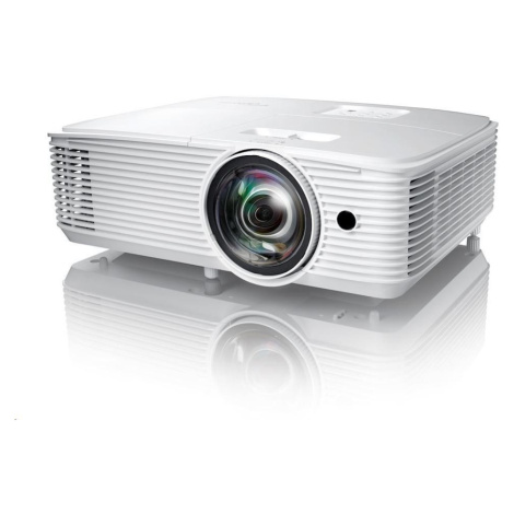 Optoma projektor H117ST (DLP, FULL 3D, WXGA, 3800 ANSI, HDMI, VGA, RS232, 10W speaker)