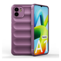 Xiaomi Redmi A1 / A2, silikónové puzdro, stredne odolné proti nárazu, 3D vzor, fialová