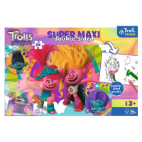 Trefl Puzzle 24 SUPER MAXI - Šťastný deň Trollov