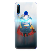 Odolné silikónové puzdro iSaprio - Mimons Superman 02 - Huawei Honor 20 Lite