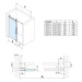 GELCO - VOLCANO sprchové dvere 1800 mm, číre sklo GV1018