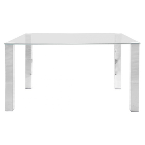 Jedálenský stôl Kant 140x90 cm strieborný Actona