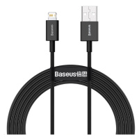 Baseus Superior Series rýchlonabíjací kábel USB/Lightning 2.4A 1m čierna