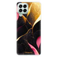 Odolné silikónové puzdro iSaprio - Gold Pink Marble - Samsung Galaxy M53 5G