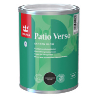 PATIO VERSO - Napúšťací olej na drevené povrchy čierny 0,9 L