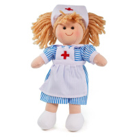 Bigjigs Toys Látková bábika zdravotná sestrička Nancy 28 cm