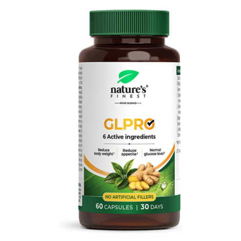 Nature's Finest GLPRO-1 | kontrola chuti k jídlu a podpora hmotnosti | podpora metabolismu glukó