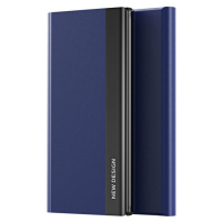Diárové puzdro na Honor 90 Lite 5G Slide Book modré