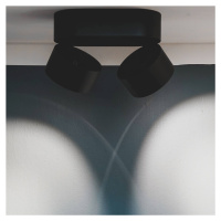 LOOM DESIGN Aim LED stropné bodové svietidlo dvojsvetelné čierne