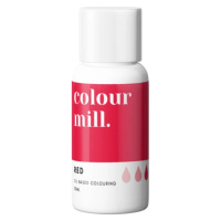 Olejová farba 20 ml vysokokoncentrovaná červená - colour mill